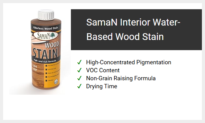 SamaN Interior Water-Based Wood Stain