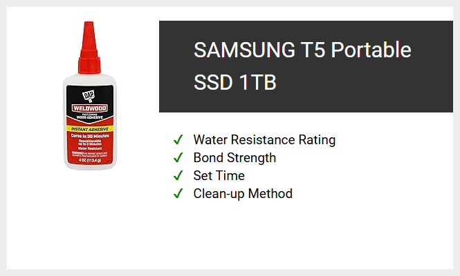 SAMSUNG T5 Portable SSD 1TB