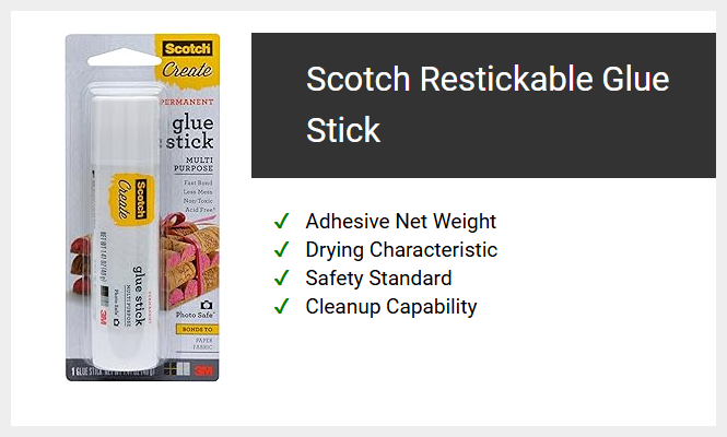 Scotch Restickable Glue Stick