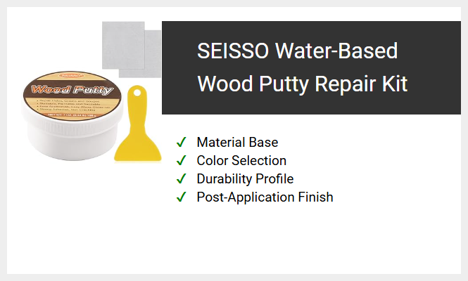 SEISSO Water-Based Wood Putty Repair Kit
