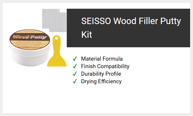 SEISSO Wood Filler Putty Kit