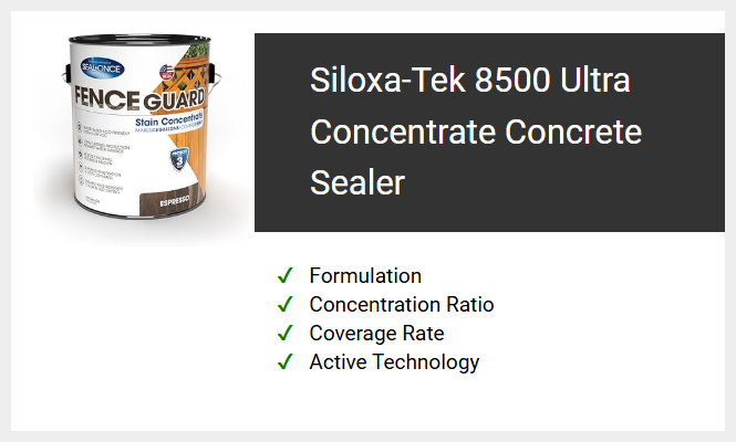 Siloxa-Tek 8500 Ultra Concentrate Concrete Sealer