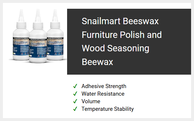 Snailmart Beeswax Furniture Polish and Wood Seasoning Beewax
