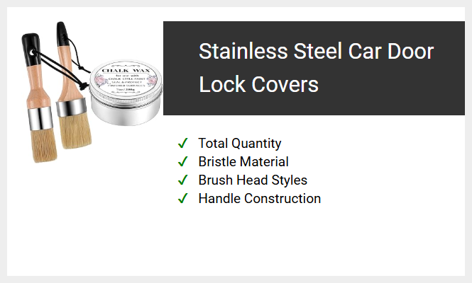 Stainless Steel Car Door Lock Covers