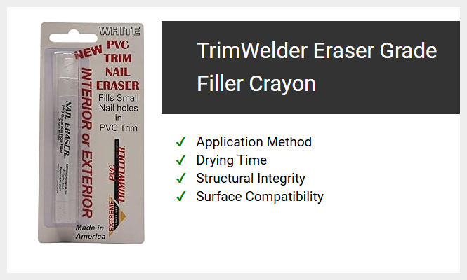 TrimWelder Eraser Grade Filler Crayon