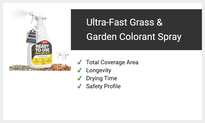 Ultra-Fast Grass & Garden Colorant Spray