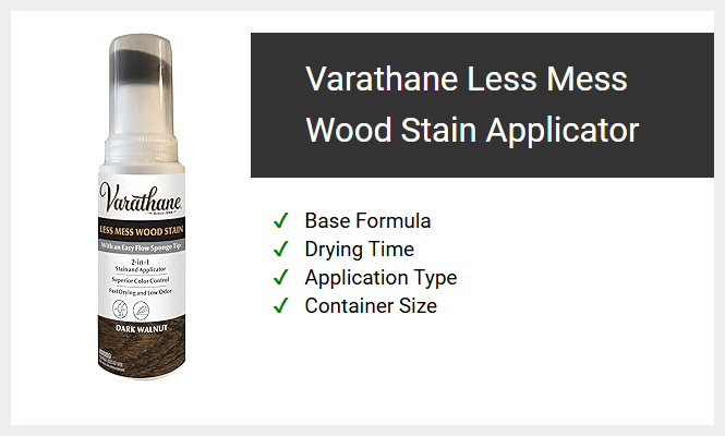 Varathane Less Mess Wood Stain Applicator