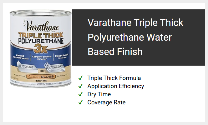 Varathane Triple Thick Polyurethane Water Based Finish