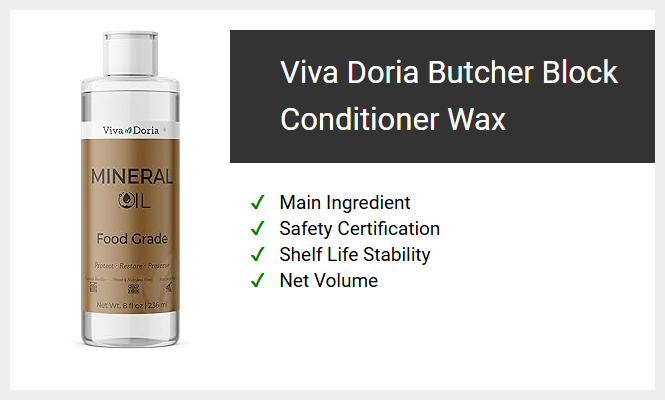 Viva Doria Butcher Block Conditioner Wax