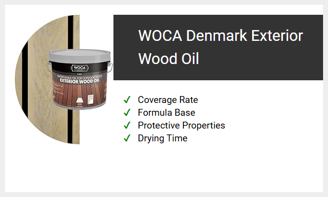 WOCA Denmark Exterior Wood Oil