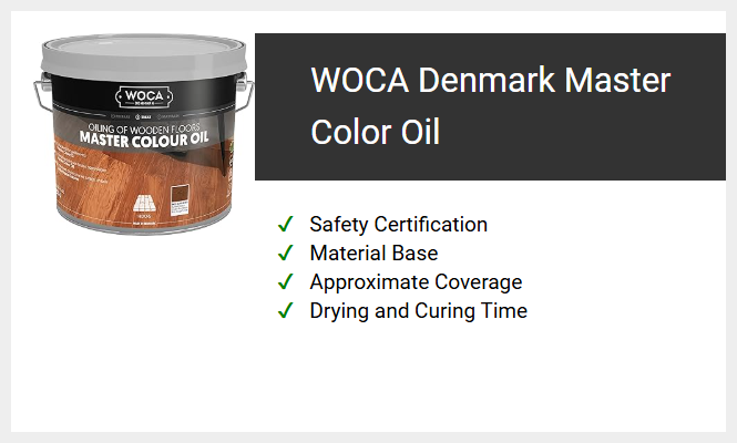 WOCA Denmark Master Color Oil