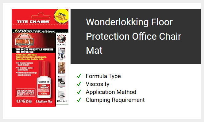 Wonderlokking Floor Protection Office Chair Mat