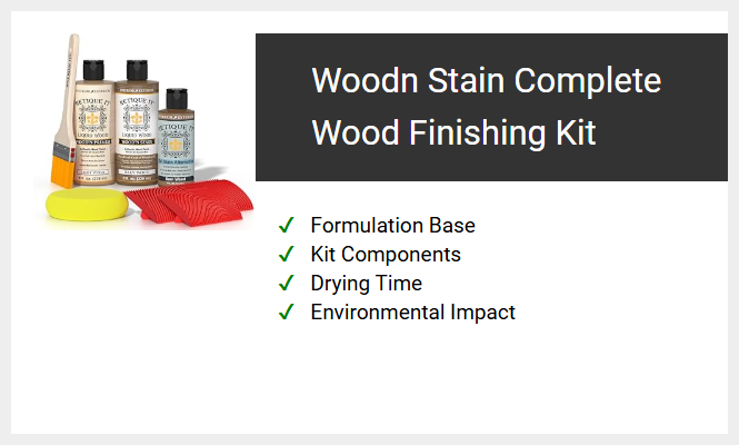 Woodn Stain Complete Wood Finishing Kit
