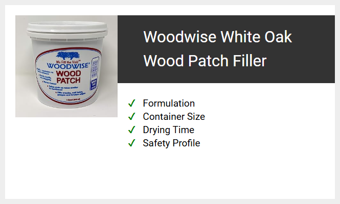Woodwise White Oak Wood Patch & Filler