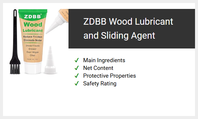 ZDBB Wood Lubricant and Sliding Agent