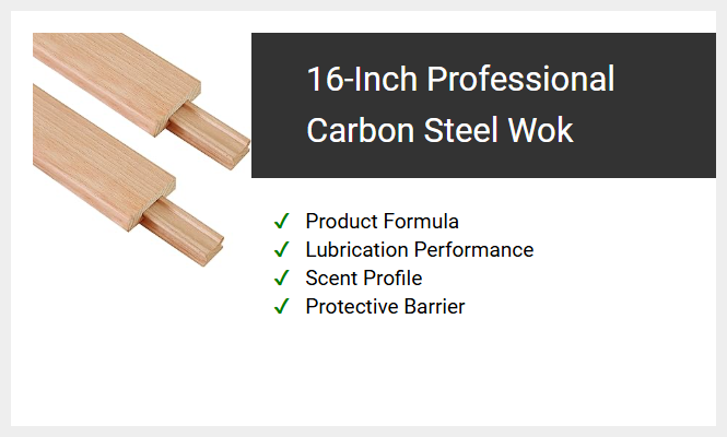 16-Inch Professional Carbon Steel Wok