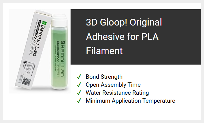 3D Gloop! Original Adhesive for PLA Filament