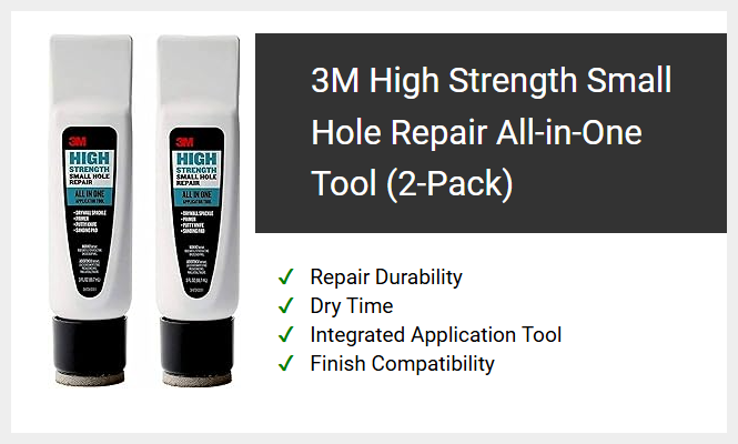3M High Strength Small Hole Repair All-in-One Tool (2-Pack)