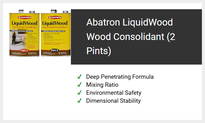 Abatron LiquidWood Wood Consolidant (2 Pints)