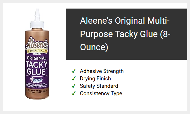 Aleene's Original Multi-Purpose Tacky Glue (8-Ounce)