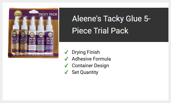 Aleene's Tacky Glue 5-Piece Trial Pack