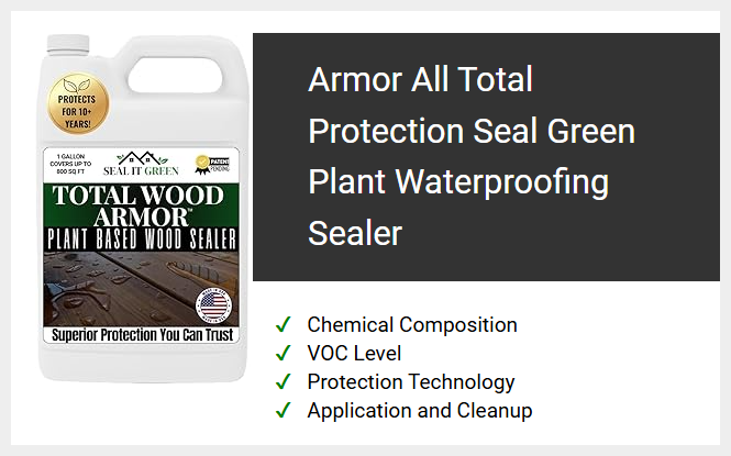 Armor All Total Protection Seal Green Plant Waterproofing Sealer