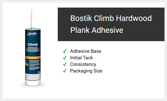 Bostik Climb Hardwood Plank Adhesive