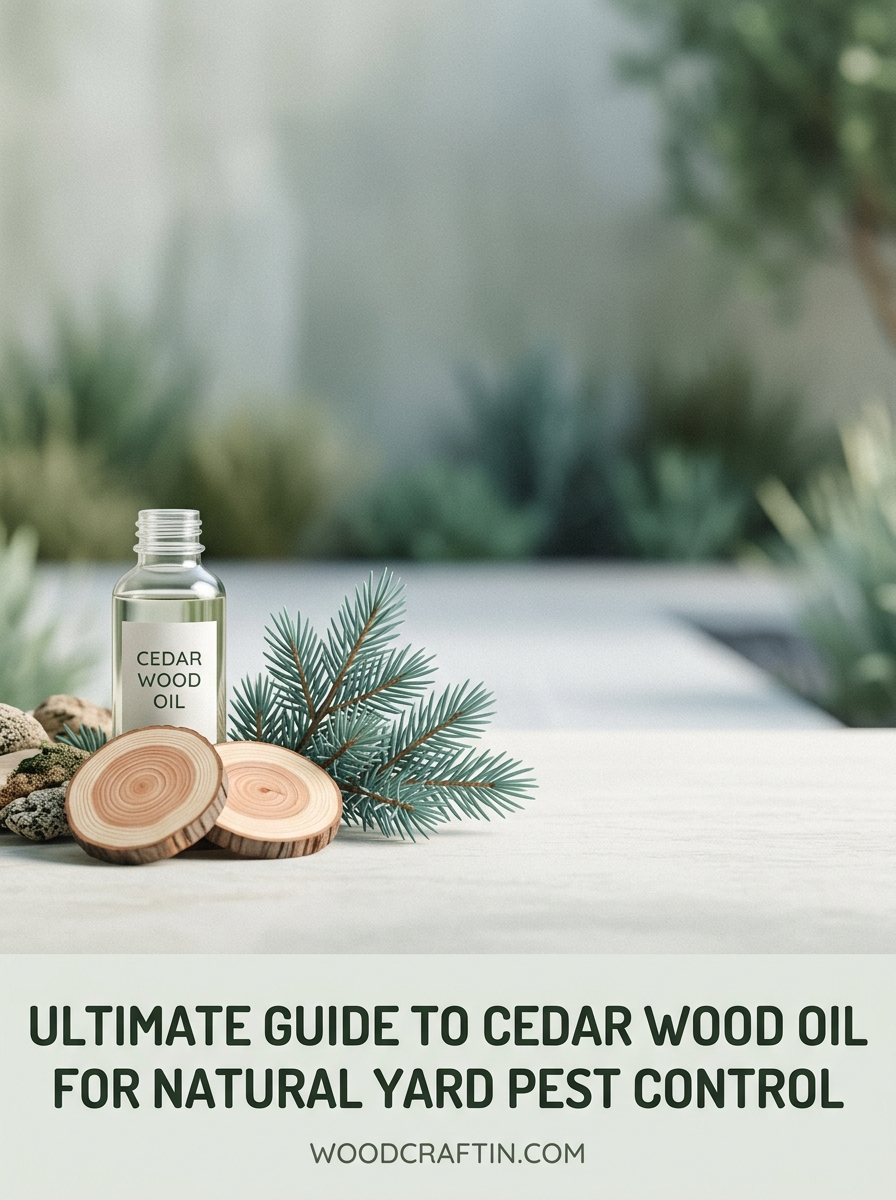 Ultimate Guide to Cedar Wood Oil for Natural Yard Pest Control