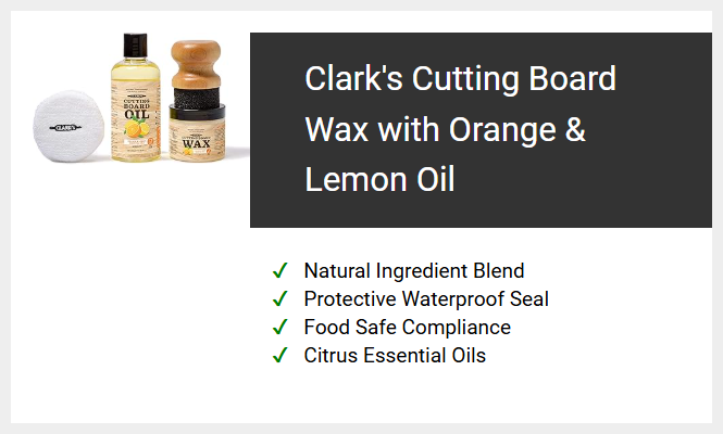 Clark's Cutting Board Wax with Orange & Lemon Oil
