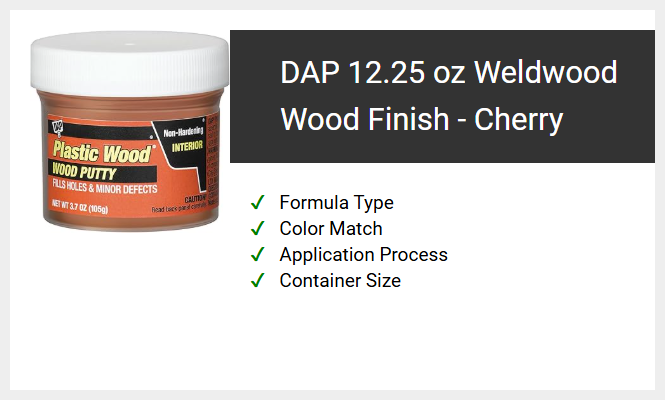 DAP 12.25 oz Weldwood Wood Finish - Cherry