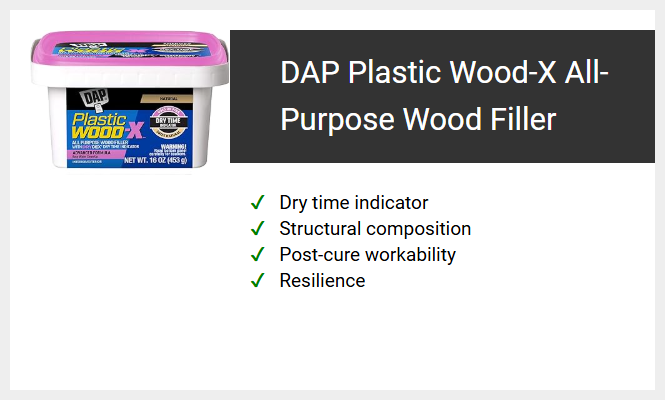 DAP Plastic Wood-X All-Purpose Wood Filler