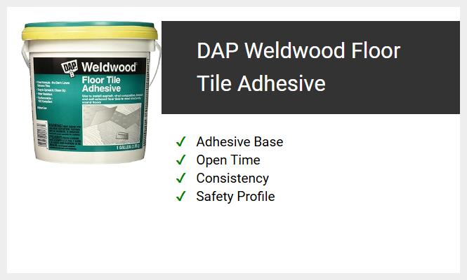 DAP Weldwood Floor Tile Adhesive
