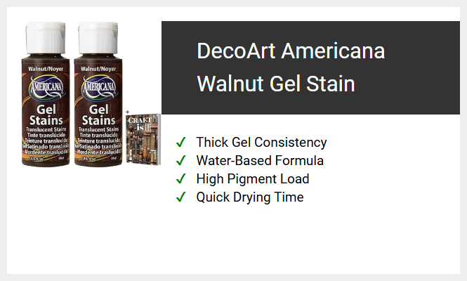 DecoArt Americana Walnut Gel Stain