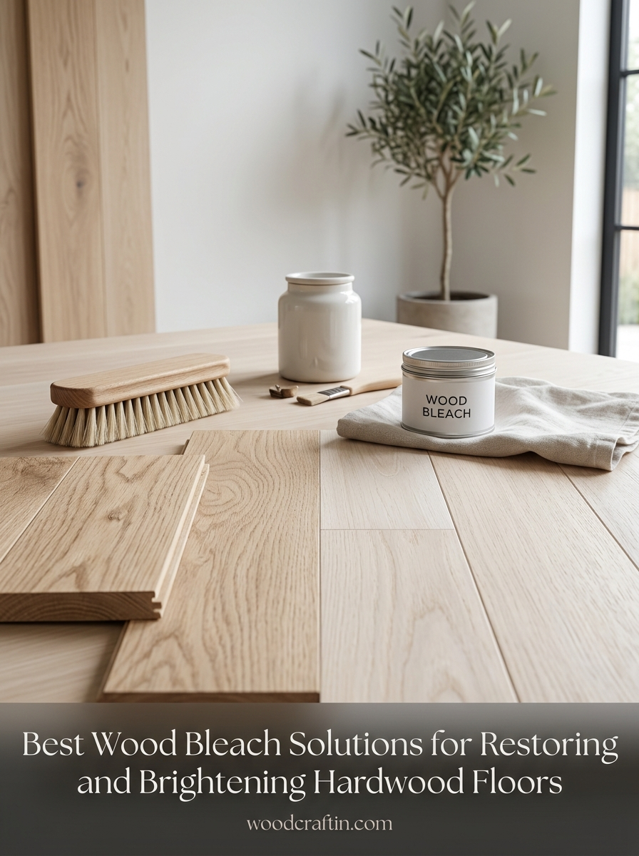 Best Wood Bleach Solutions for Restoring and Brightening Hardwood Floors