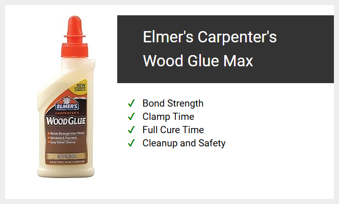 Elmer's Carpenter's Wood Glue Max