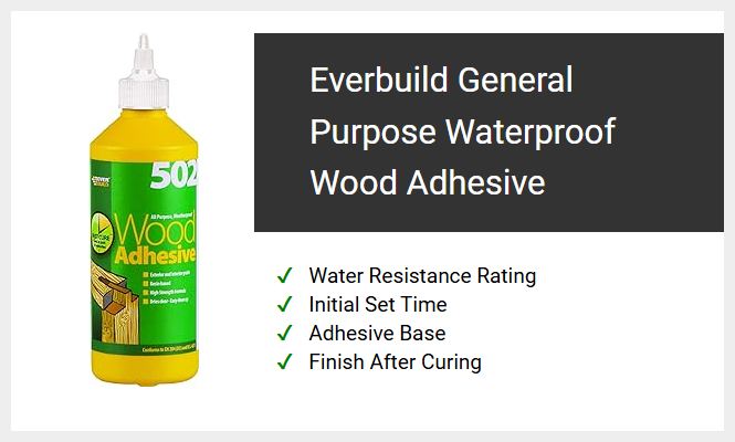 Everbuild General Purpose Waterproof Wood Adhesive