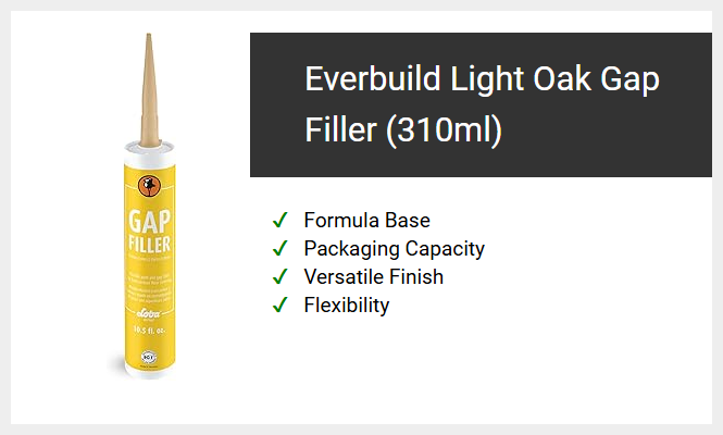 Everbuild Light Oak Gap Filler (310ml)