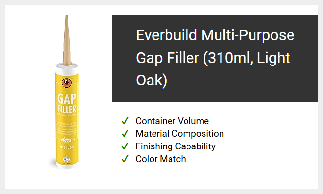 Everbuild Multi-Purpose Gap Filler (310ml, Light Oak)