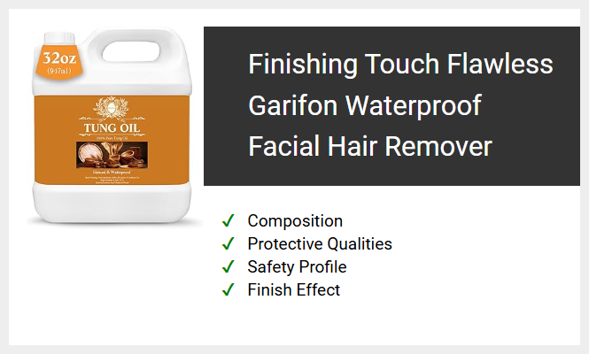 Finishing Touch Flawless Garifon Waterproof Facial Hair Remover