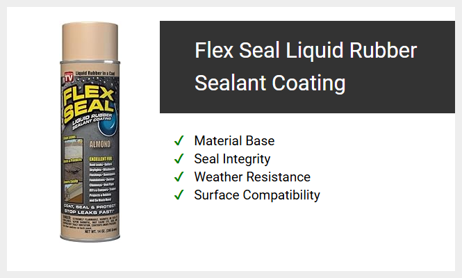 Flex Seal Liquid Rubber Sealant Coating