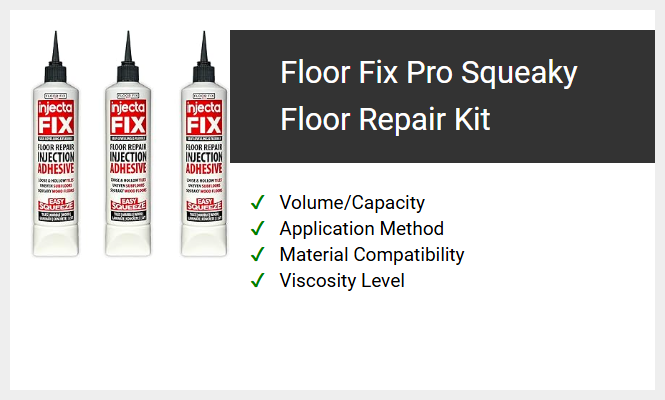 Floor Fix Pro Squeaky Floor Repair Kit