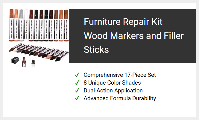 Furniture Repair Kit Wood Markers and Filler Sticks