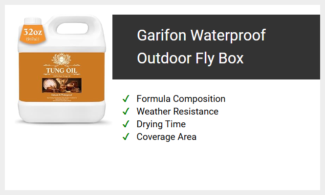 Garifon Waterproof Outdoor Fly Box
