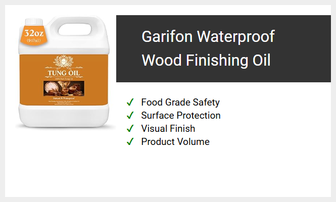 Garifon Waterproof Wood Finishing Oil