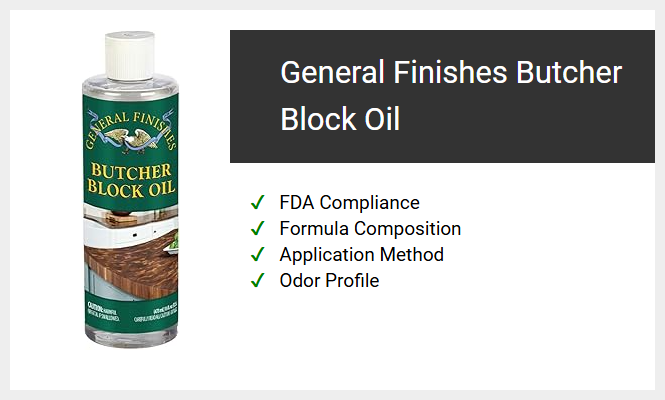 General Finishes Butcher Block Oil