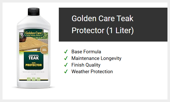 Golden Care Teak Protector (1 Liter)