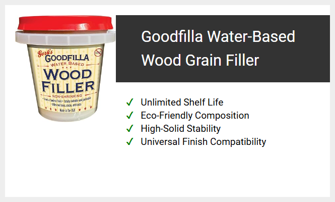 Goodfilla Water-Based Wood Grain Filler