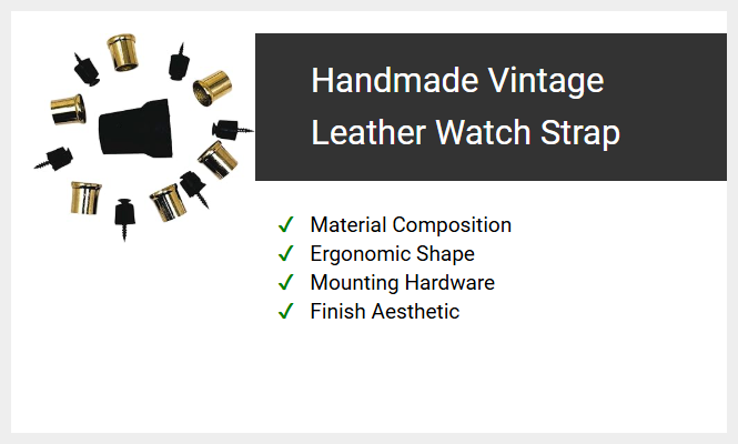 Handmade Vintage Leather Watch Strap