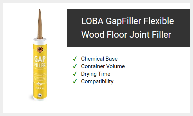 LOBA GapFiller Flexible Wood Floor Joint Filler