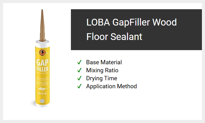 LOBA GapFiller Wood Floor Sealant
